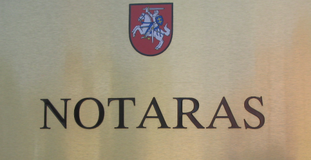 Skelbiamas viešas konkursas notaro pareigoms užimti  Vilniaus miesto savivaldybėje
