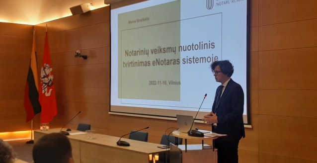 Lithuanian consular officers introduced to the eNotary system and remote notarial actions