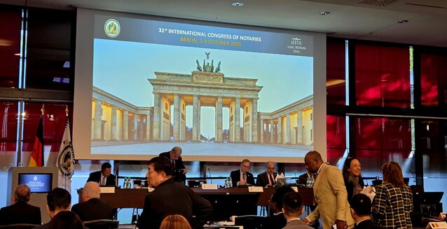 The Assembly of the International Union of Notaries (UINL) in Berlin: the new President elected...