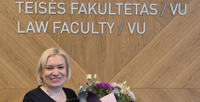 Notarų rūmai sveikina išrinktą Vilniaus universiteto Teisės fakulteto dekanę